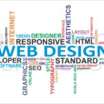 Word cloud - web design